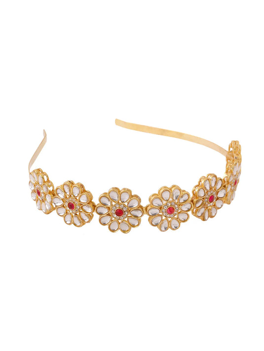 Kundan Studded Hair Band