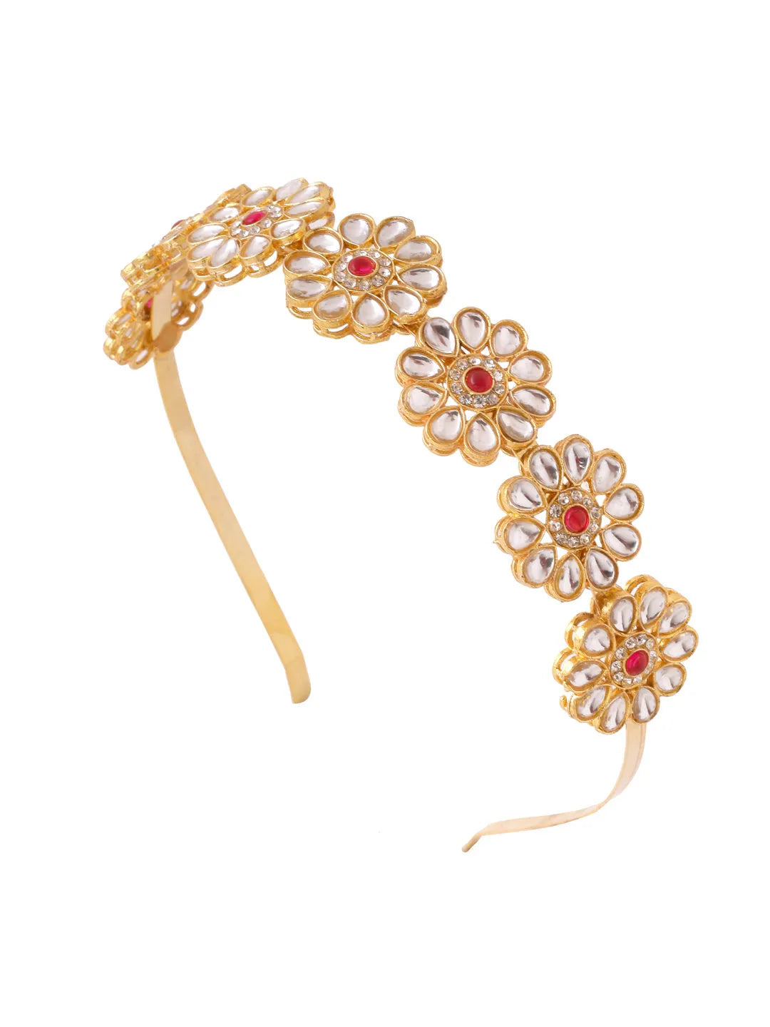 Kundan Studded Hair Band