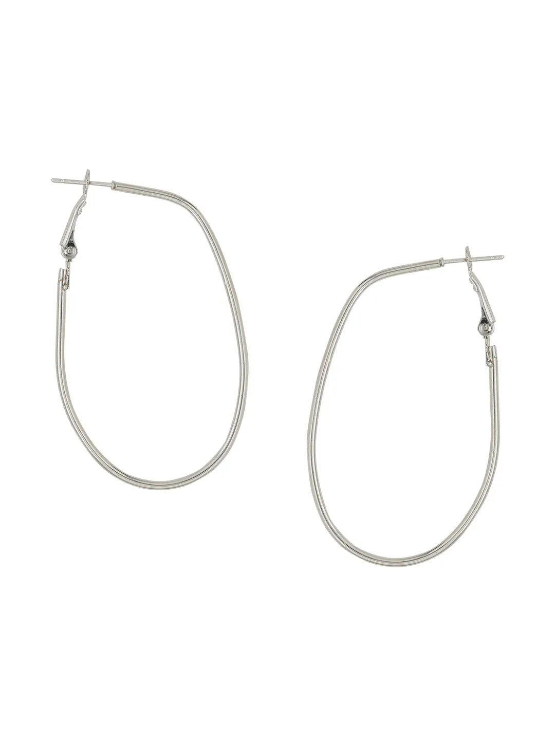 pack of 2 contemporary hoop earrings