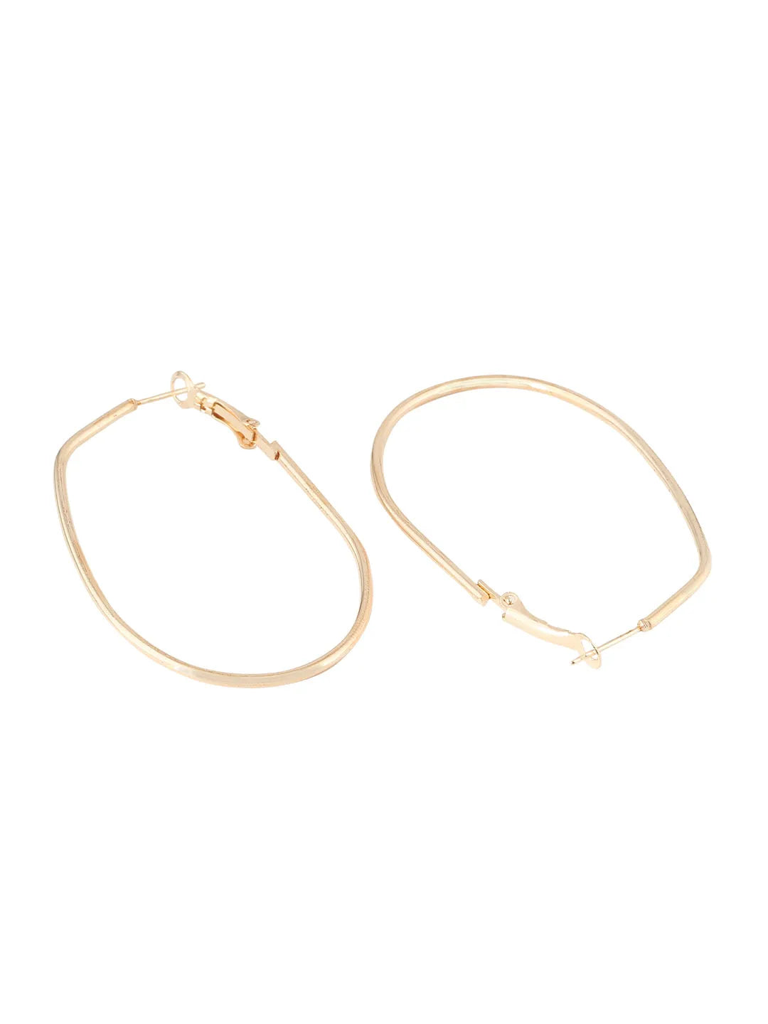 pack of 2 contemporary hoop earrings