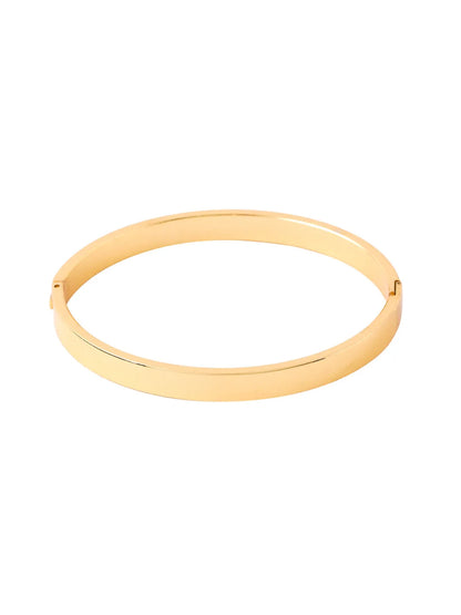 Men gold kada bracelet