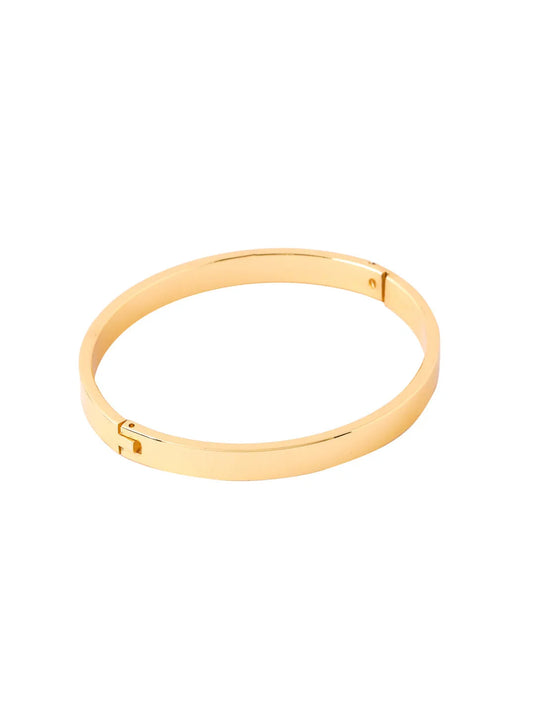 Men gold kada bracelet