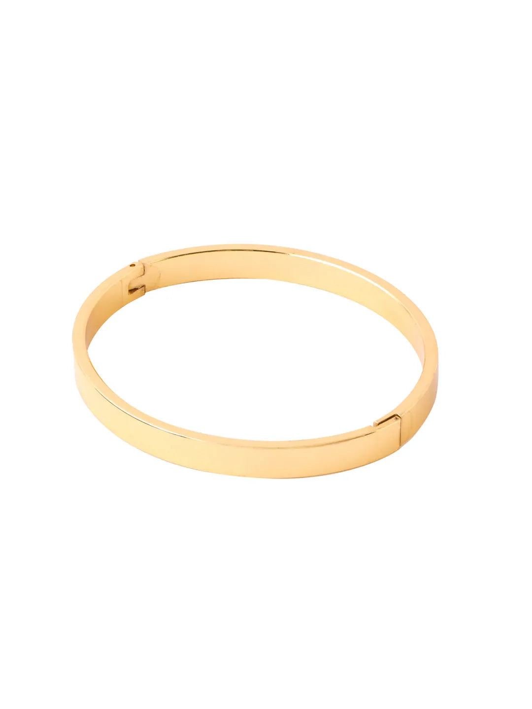 Men gold kada bracelet