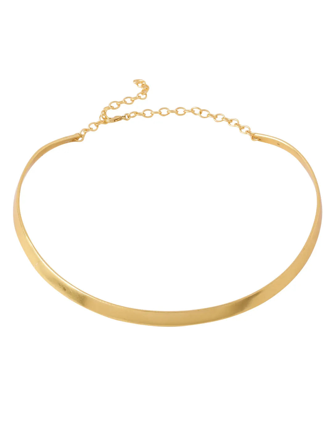 Gold Plated Choker Necklace