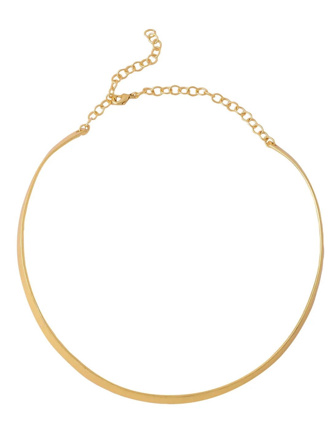 Gold Plated Choker Necklace