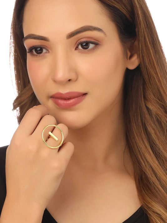 Gold Plated Finger Ring