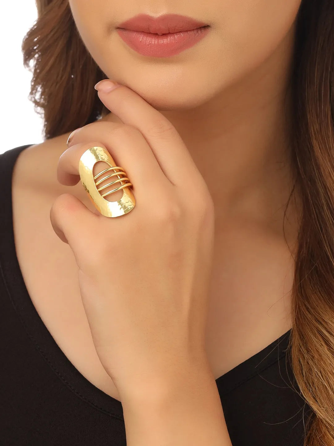 Gold Plated Finger Ring