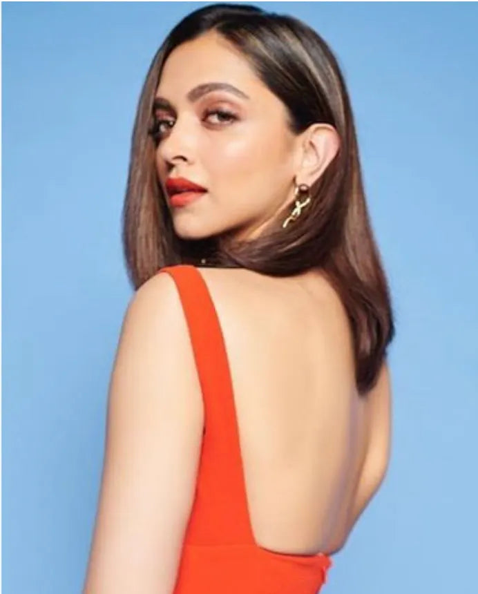 Deepika Padukone Gold Plated Stainless Steel Fashion Chain Drop Earrings Destiny Jewels