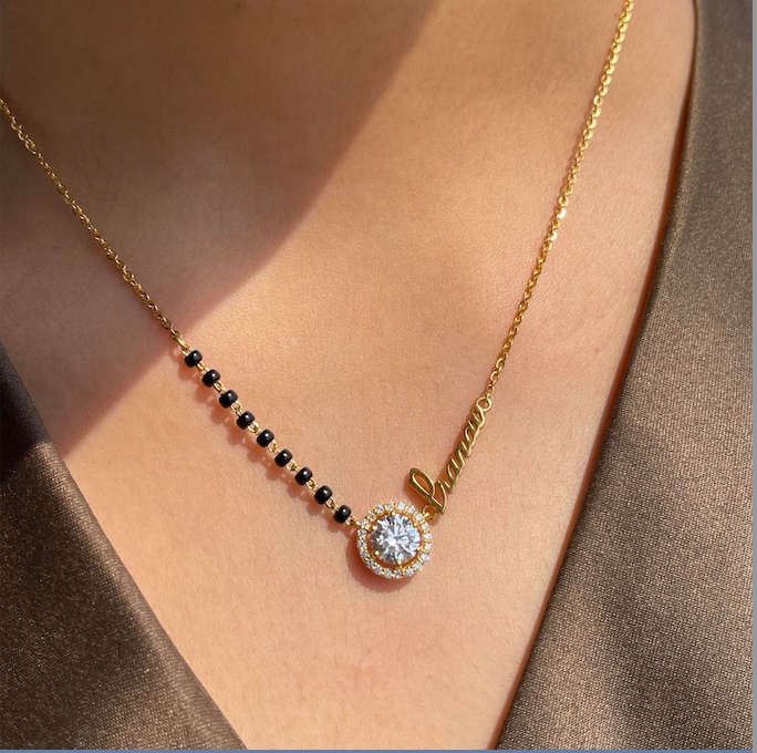 Sterling Silver Custom Mangalsutra Chain