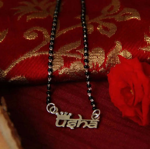 Sterling Silver Personalised Mangalsutra