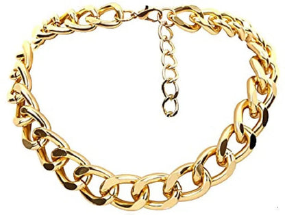 Deepika Padukone Gold Chunky Necklace Destiny Jewels