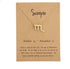 Gold Plated Scorpio Zodiac Pendant Symbol Zodiac Sign Necklace Alloy Necklace Destiny Jewels