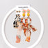 Acrylic Colourful Flower And Long Shell Tassel Earrings Set For Women & Girls Alloy Earring Set - Pair Of 1 Destiny Jewels