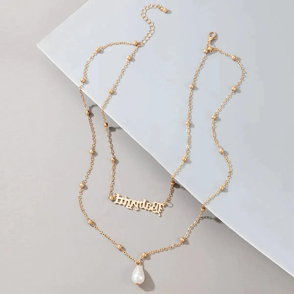 Pearl Gold-Plated Plated Chain For Women Destiny Jewels