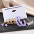 New Limited Collection Colorful Vintage Butterfly & Star Décor Hoop Earrings Set Alloy Hoop Earring - Pair Of 5 Destiny Jewels