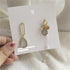 New Trendy Exclusive Korean Stone & Pearl Décor Vintage Long Tassel Earrings Set Pearl Alloy Drops & Danglers - Pair Of 1 Destiny Jewels