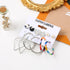 New Trendy Fashion Simple Acrylic Heart Stud & Hoop Earrings Set Combo Of 6 Alloy Hoop Earring - Pair Of 6 Destiny Jewels