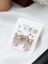 New Fashion Beads Crafted Contemporary Drop Earrings Set For Women & Girls Cubic Zirconia Alloy Stud Earring Destiny Jewels