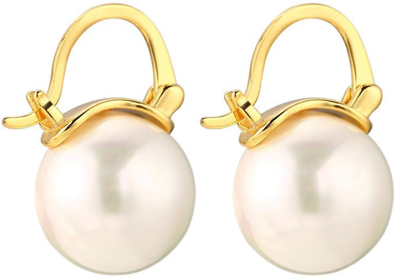 Pink Pearls Women Fashion Earrings Studs Destiny Jewels